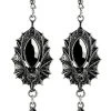 ReStyle Bat Earrings Silver Jewelry