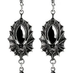 ReStyle Bat Earrings Silver Jewelry
