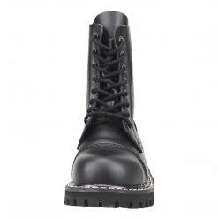 Angry Itch 8-Hole - Black Leather Boots 13 Angry Itch 8-Hole - Black Leather Boots