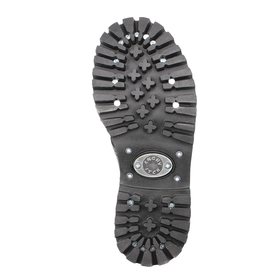 Angry Itch 8-Hole - Black Leather Boots 9 Angry Itch 8-Hole - Black Leather Boots