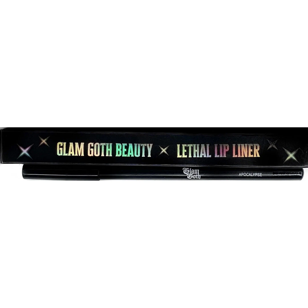Glam Goth Beauty Apocalypse - Matte Black Pencil Liner 4 Glam Goth Beauty Apocalypse - Matte Black Pencil Liner
