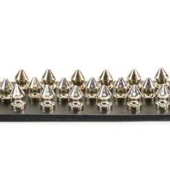 Funk Plus Men's Stuff Spiked Bracelet With 3 Rows Of Short Spikes