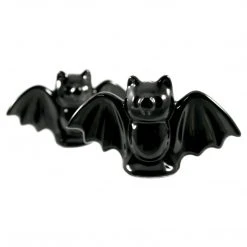 Sourpuss Black Bat Salt & Pepper Shakers