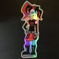 Bloody Rose Boutique Gift Ideas Bloody Rose Mascot GIrl Sticker