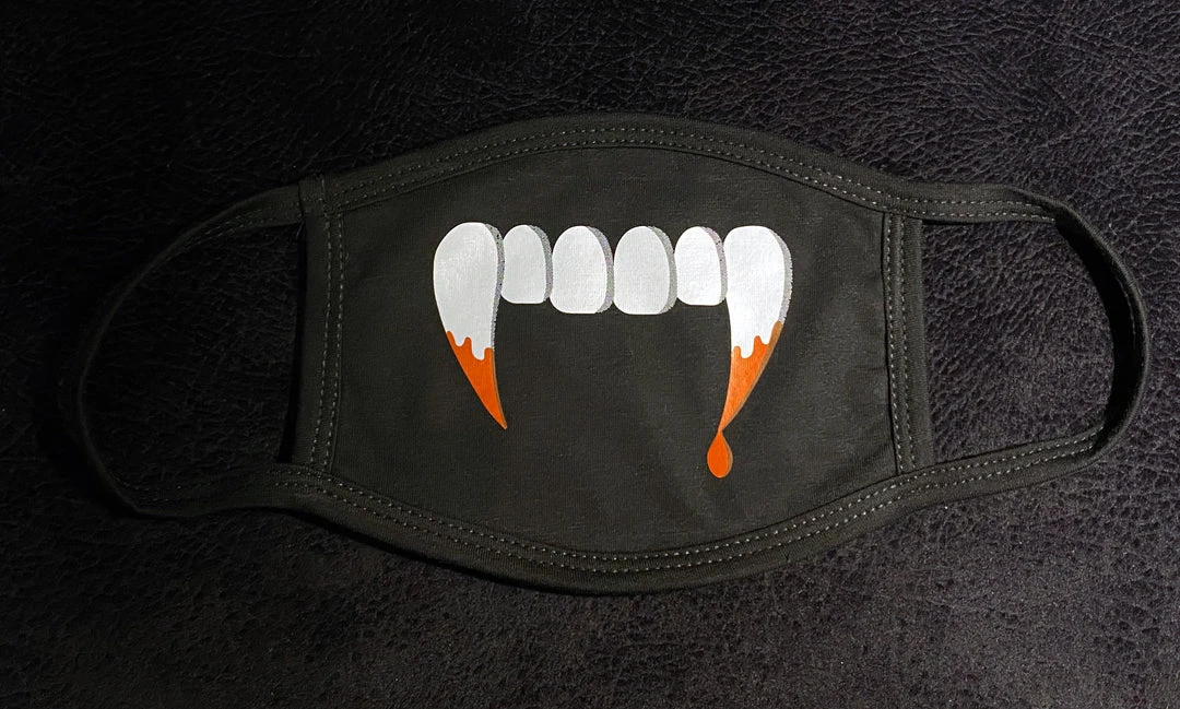 Bloody Rose Boutique Blood Fangs Mask Men's Stuff 3 Bloody Rose Boutique Blood Fangs Mask Men's Stuff