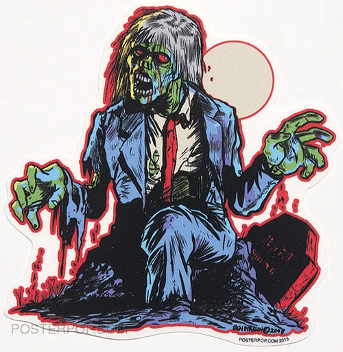 Poster Pop Gift Ideas Ben Von Strawn Un-Dead Sticker 3 Poster Pop Gift Ideas Ben Von Strawn Un-Dead Sticker