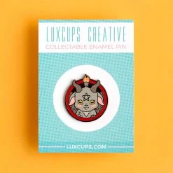 LuxCups Creative Baphomet Enamel Pin Pins