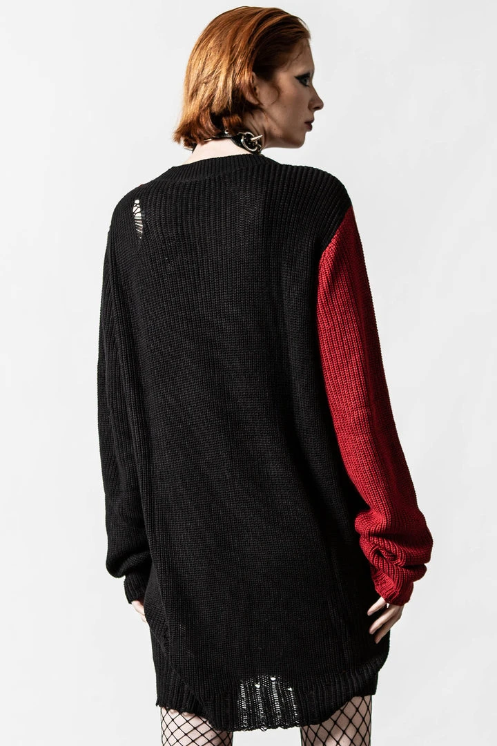 Killstar Cardinal Knit Sweater Men's Stuff 5 Killstar Cardinal Knit Sweater Men's Stuff