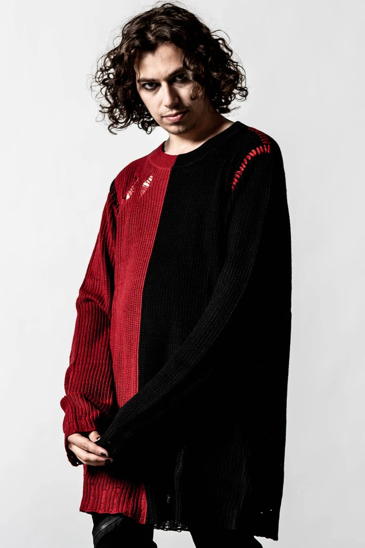 Killstar Cardinal Knit Sweater Men's Stuff 6 Killstar Cardinal Knit Sweater Men's Stuff
