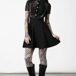 Killstar Women's Stuff Cosmic Katy Suspender Dress
