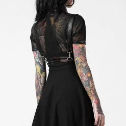Killstar Women's Stuff Cosmic Katy Suspender Dress