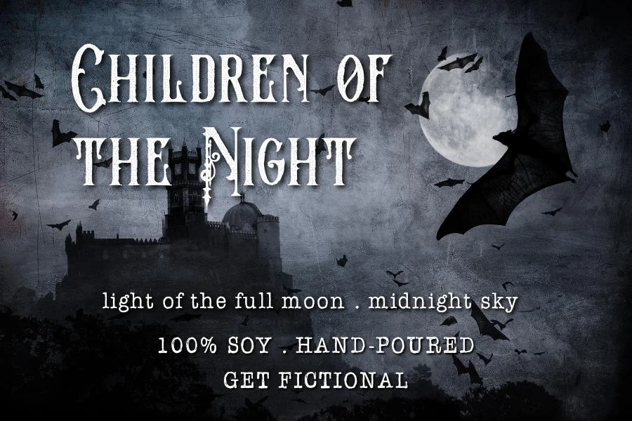 Get Fictional Gift Ideas Children Of The Night - Candle 4 Get Fictional Gift Ideas Children Of The Night - Candle