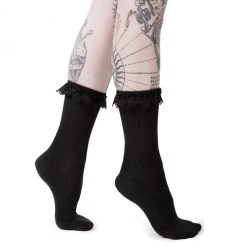 Killstar Cruella Ankle Socks - Black Gift Ideas
