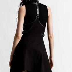 Killstar Dazed & Confused Suspender Skirt [BLACK] Women's Stuff