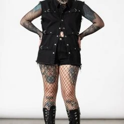Killstar Ervin Button-Up Vest Men's Stuff