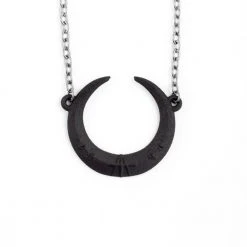 Rogue And Wolf Eclipse Necklace In Black Jewelry
