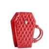 Lux De Ville Bags & Backpacks Elvira Coffin Mini Tote Venom Red Sparkle
