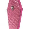 Lux De Ville Bags & Backpacks Elvira Coffin Wallet Clutch Bubbly Pink Sparkle
