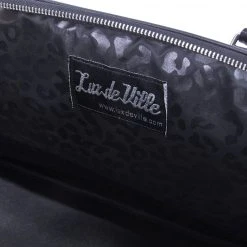 Lux De Ville Bags & Backpacks Elvira Lux Pet Carrier Black Matte Web