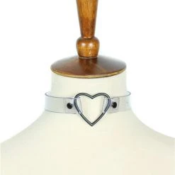 Funk Plus Black Heart Choker - Vinyl