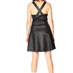 Banned Women's Stuff Glam Goth Leo Dress