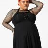 Killstar Gothica Halter Dress Women's Stuff 1 Killstar Gothica Halter Dress Women's Stuff