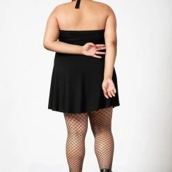 Killstar Gothica Halter Dress Women's Stuff 22 Killstar Gothica Halter Dress Women's Stuff