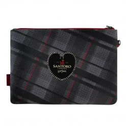 Santoro London Gorjuss Tartan Accessory Pouch - The Collector