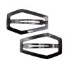 Kreepsville666 Coffin Snap Hair Clip - Black Accessories