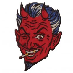 Retro-a-go-go Handsome Devil Embroidered Patch Patches
