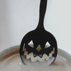 Lively Ghosts Gift Ideas Haunted Hallows Tea Spoon - Black
