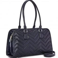 Lux De Ville Hellraiser Tote Black And Midnight Sparkle