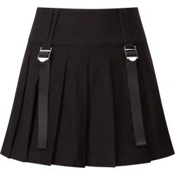 Killstar Analog Mini Skirt