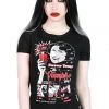 Killstar Forever Young Ringer Top Women's Stuff