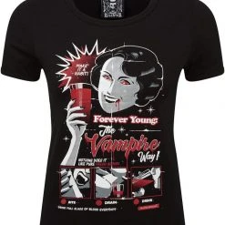 Killstar Forever Young Ringer Top Women's Stuff
