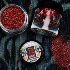 Glam Goth Beauty Inferno - Red Body Glitter