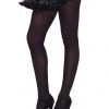 Leg Avenue Nylon Tights - Black