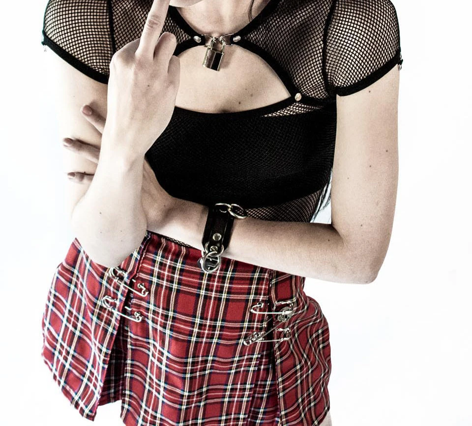 Lip Service Punk & Disorderly Skirt - Red Plaid 5 Lip Service Punk & Disorderly Skirt - Red Plaid