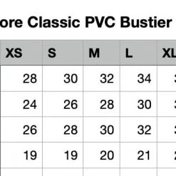 Lip Service Women's Stuff Hardcore Classic PVC Bustier 11 Lip Service Women's Stuff Hardcore Classic PVC Bustier