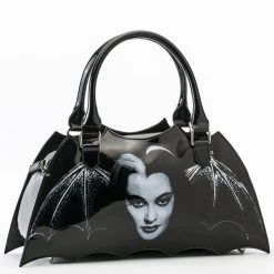 Rock Rebel Lily Bat Shaped Handbag