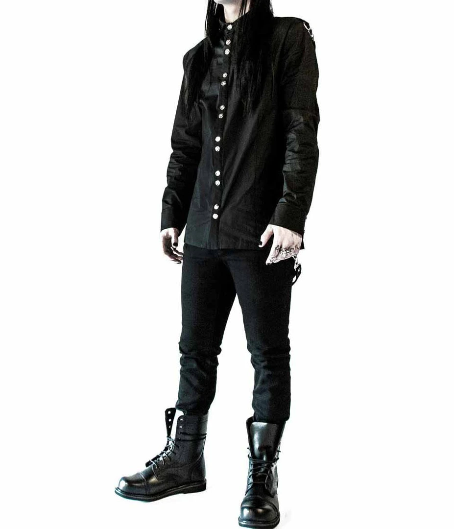 Lip Service Men's Stuff Rivet Head Work Shirt 4 Lip Service Men's Stuff Rivet Head Work Shirt