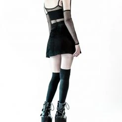 Lip Service Women's Stuff Transformer Fishnet Top