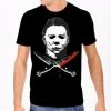 Rock Rebel Michael Myers Cross Knives Tee Men's Stuff