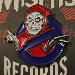 Yesterdays Pins Misfits Crimson Ghost-Busters Enamel Pin - Red/Purple