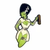 Geeky And Kinky Miss Frank Enamel Pin Pins