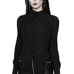 Killstar Night Call Bat Shirt Women's Stuff