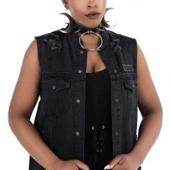 Killstar Nightrider Denim Vest