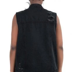Killstar Nightrider Denim Vest