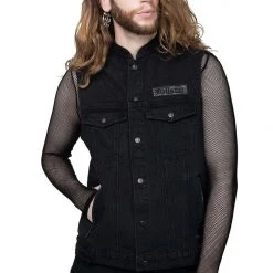 Killstar Nightrider Denim Vest