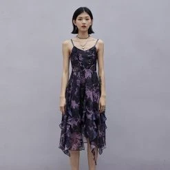 Punk Rave Nicola Organza Print Dress